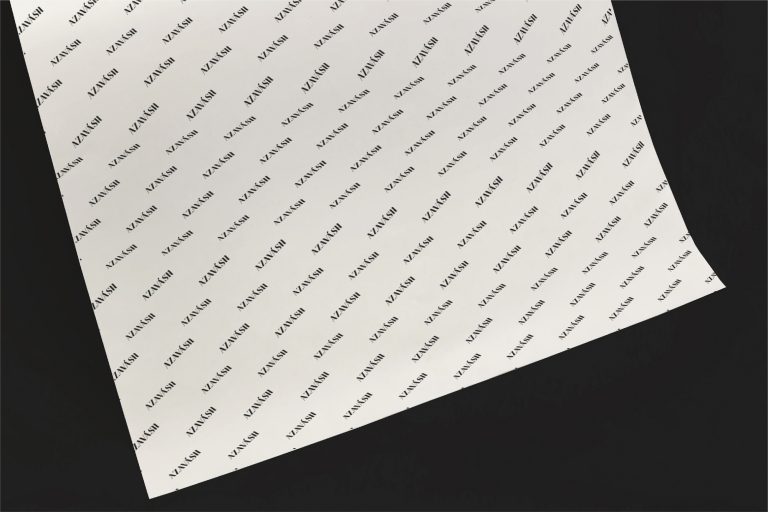 Diseño ode papel para envolver impreso