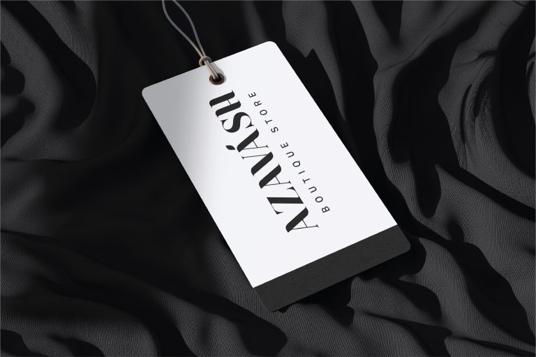 Diseño de etiqueta para ropa